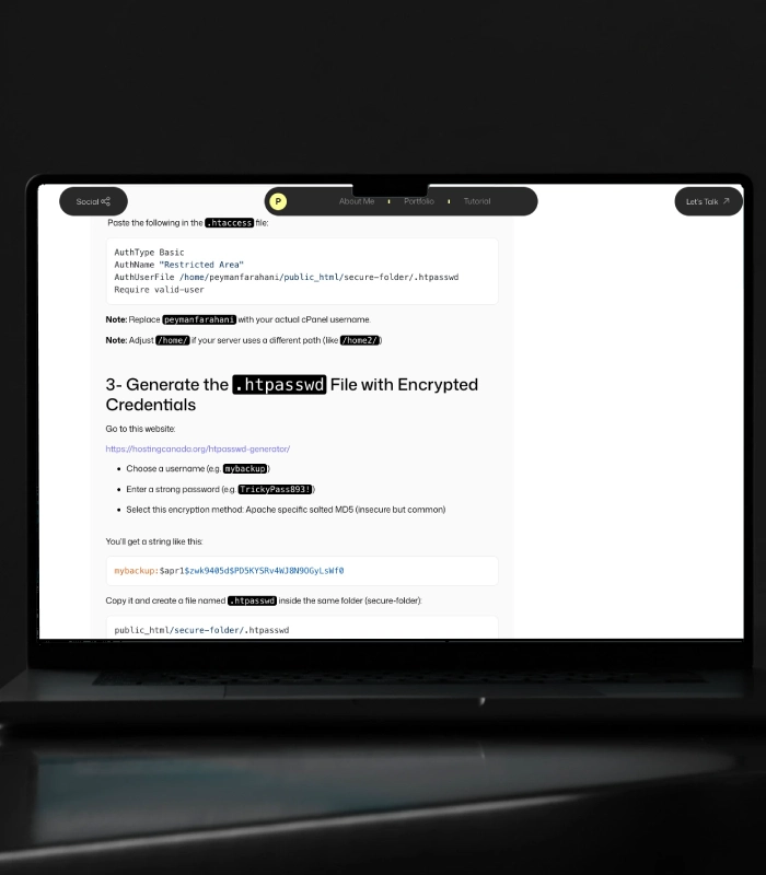 Attractive blog design to attract users